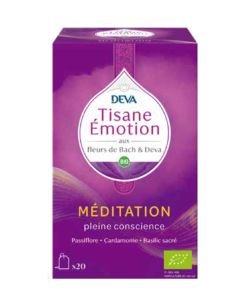 Tisane émotions Méditation BIO, 20&nbsp;sachets